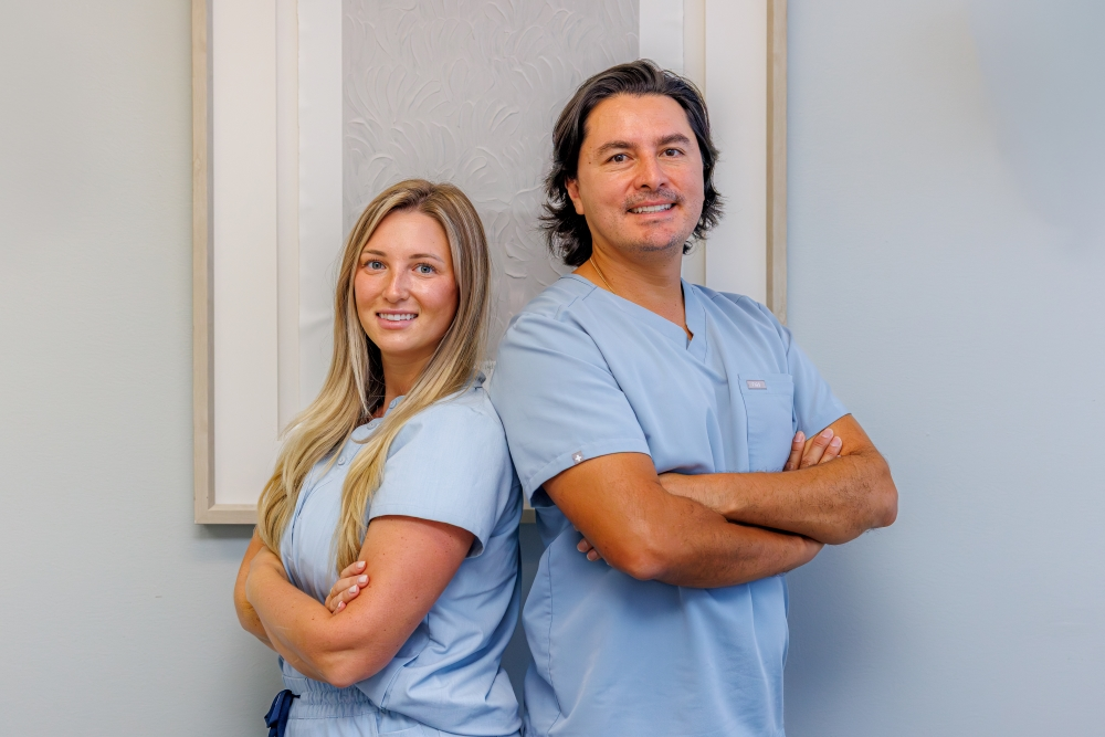 Dr. Angel R. Vasquez, DMD with the Destin Implant and Smile Studio team
